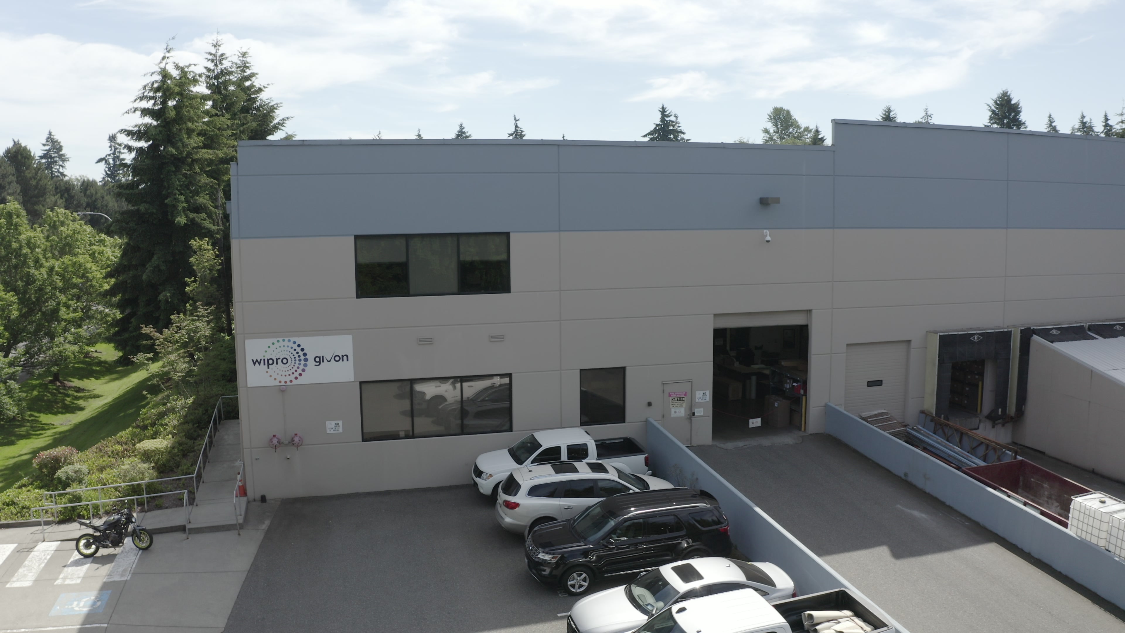 Wipro Givon USA building facade in Everett